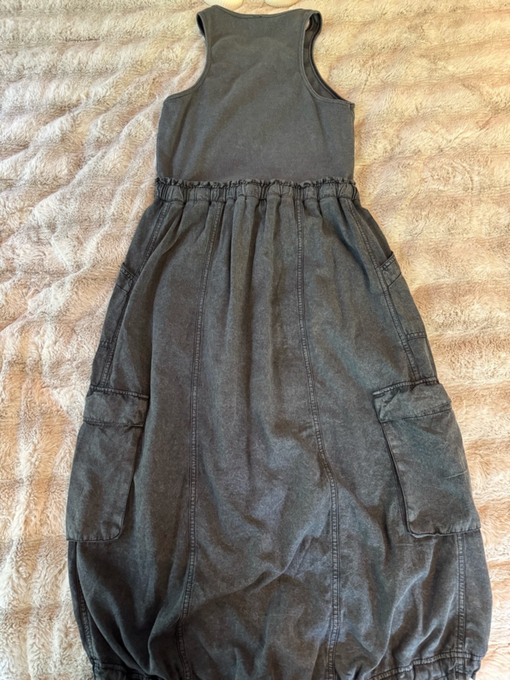 Daily Practice by Anthropologie Be Bold Racerback Twofer Dress M - Picture 13 of 14